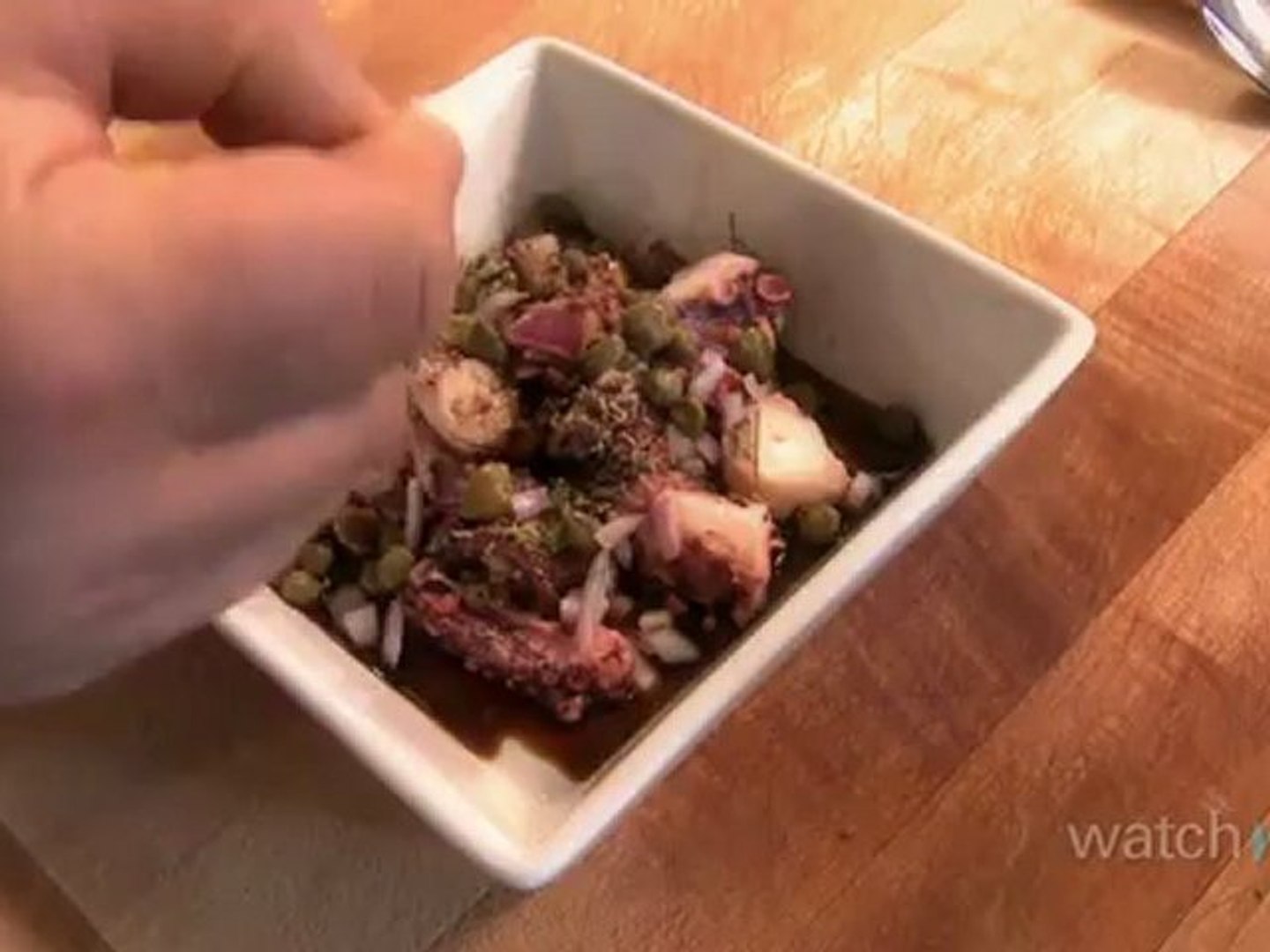 ⁣How to Cook Octopus: Greek Octopus Salad