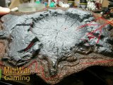 Painting Wargaming Scenery Craters