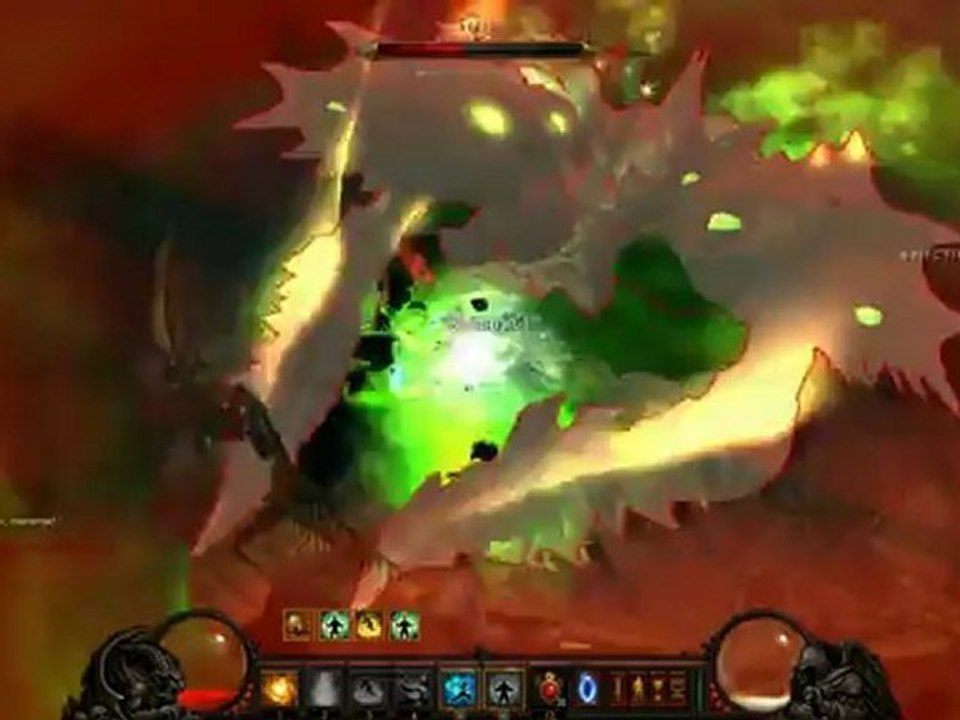 Diablo 3 - act 2 Inferno - Belial VS Monk Solo 2