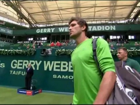 Granollers batte Zverev - Halle, 1° turno
