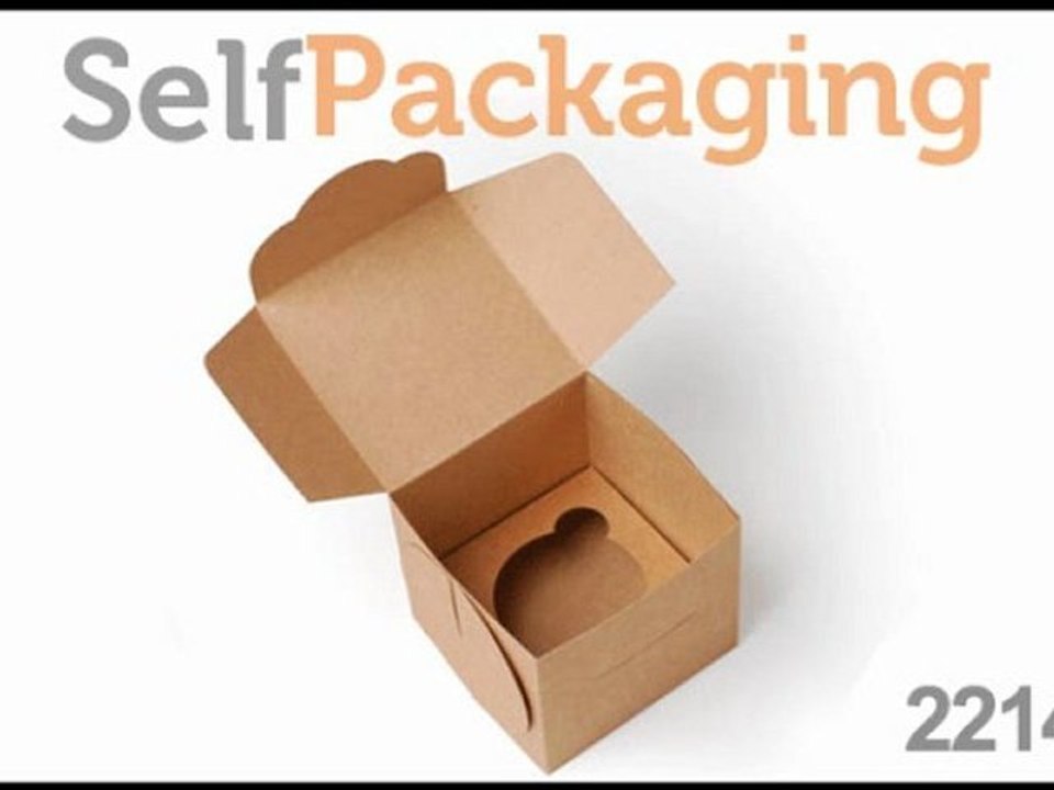 Boîte pour cupcakes | Comment faire boite cadeau 2214 de SelfPackaging