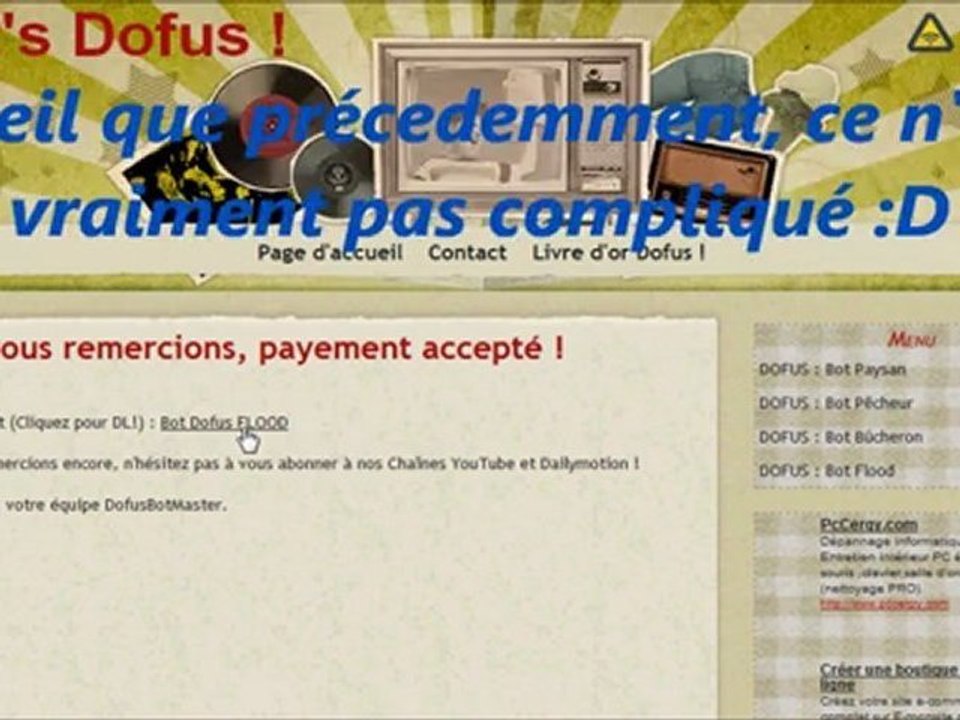 DOFUS : Site de Bot's [EXCLU]  !