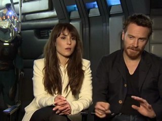 Michael Fassbender & Noomi Rapace - Interview Michael Fassbender & Noomi Rapace (English)
