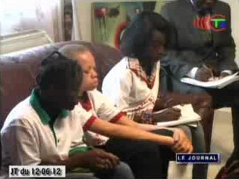 Le parlement des enfants chez la ministre de l’enseignement primaire, secondaire et de l’alphabétisation