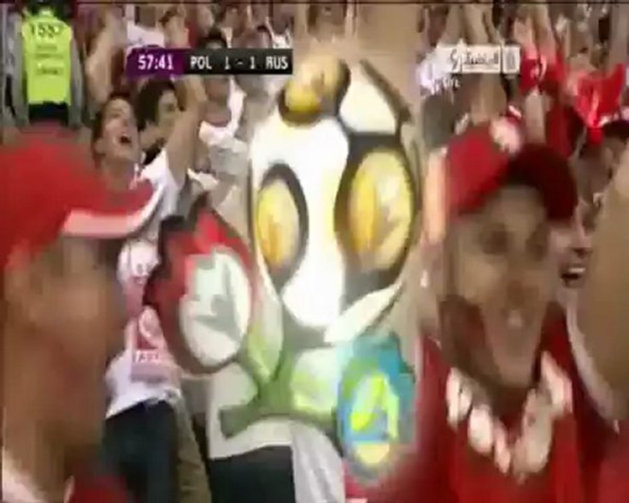 الهدف الاول لبولونيا أمام روسيا