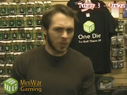 Warhammer 40k BATREP Orks VS Chaos Space Marines Part 2