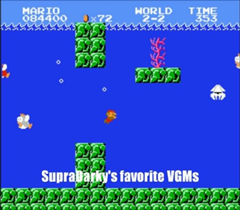 Best VGM 811 - Super Mario Bros - Underwater Theme