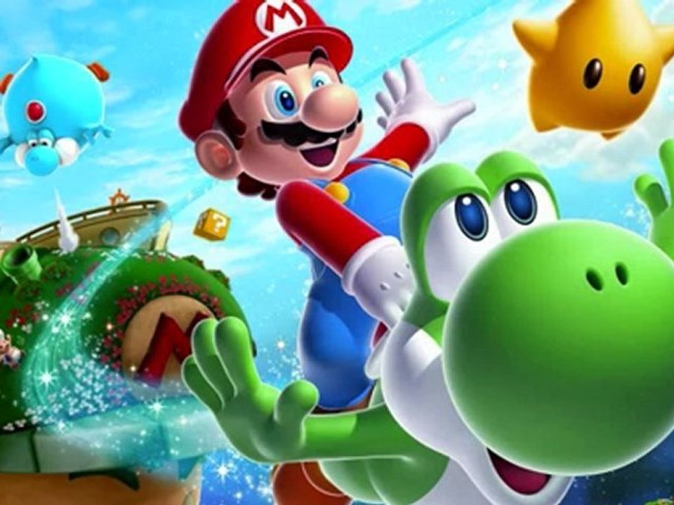Best VGM 701 - Super Mario Galaxy 2 - Sky Island / Sky Station Galaxy 1