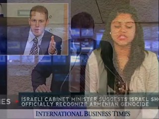 Israel Should Recognize Armenian Holocaust Says Cabinet Minister