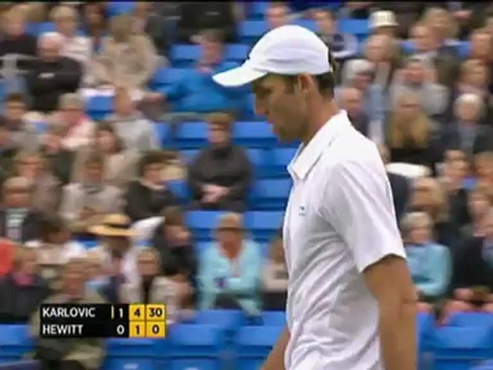 Karlovic batte Hewitt - Queen's, 1° turno