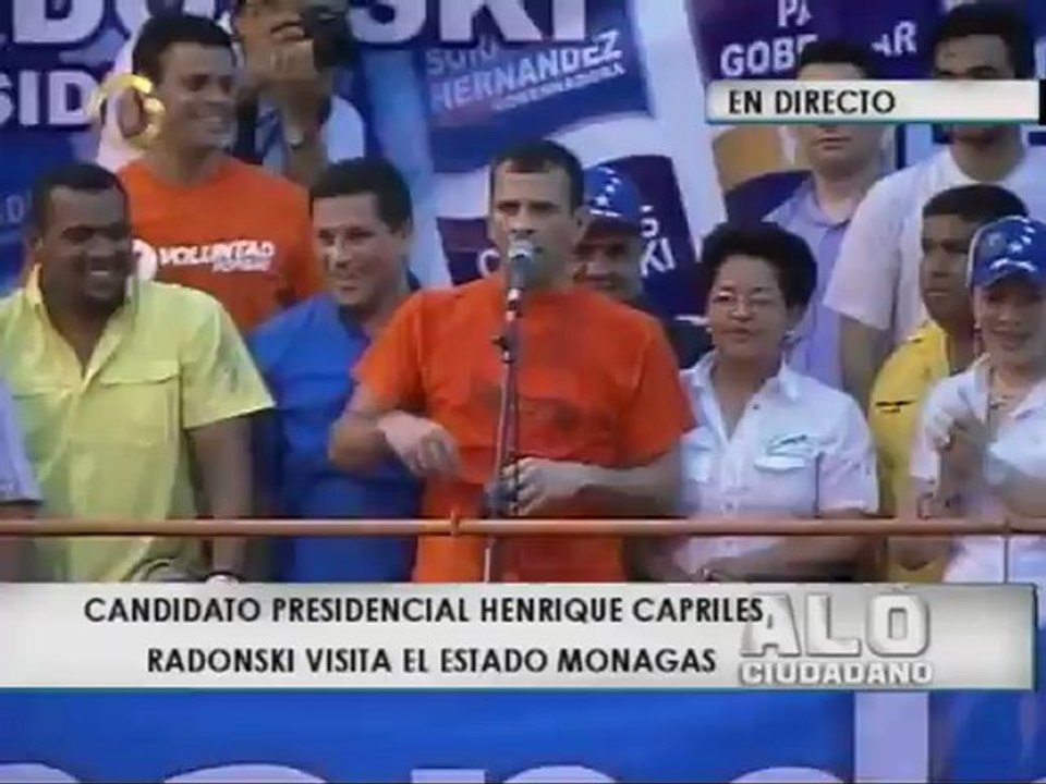 Capriles: Se pican porque 'el flaco' camina, 'el flaco' va a seguir caminando
