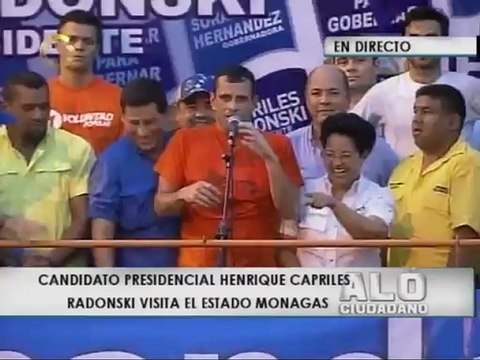 Capriles no es enemigo de nadie