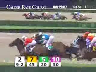 CALDER RACE COURSE, 2007-08-19, Race 7 . 1ª carrera