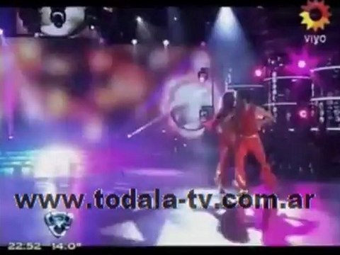 liz solari baila disco en showmatch bailando 2012
