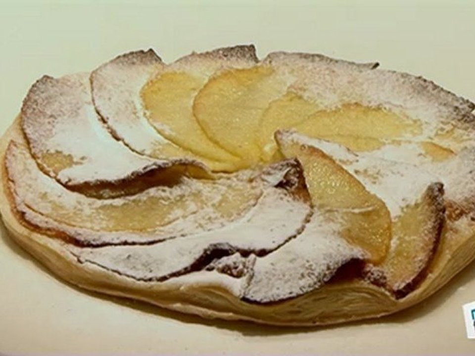 Cuisine : Recette de tarte aux pommes et amandes