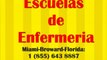 Escuelas de Enfermeria-Cursos de Enfermeria Miami-Florida