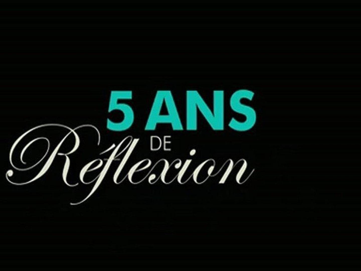 5 ans de reflexion Bande Annonce - Vidéo Dailymotion