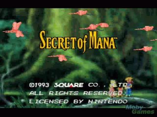 Best VGM 85 - Secret of Mana - A Curious Tale (Gold City)