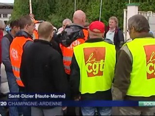 Saint-Dizier : es craintes des salariés de Manathan