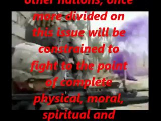 WW3 Already Planned between Israel and Muslims