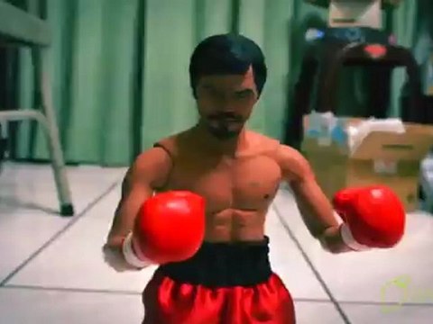 Pacquiao Vs. Mayweather (Stop Motion)
