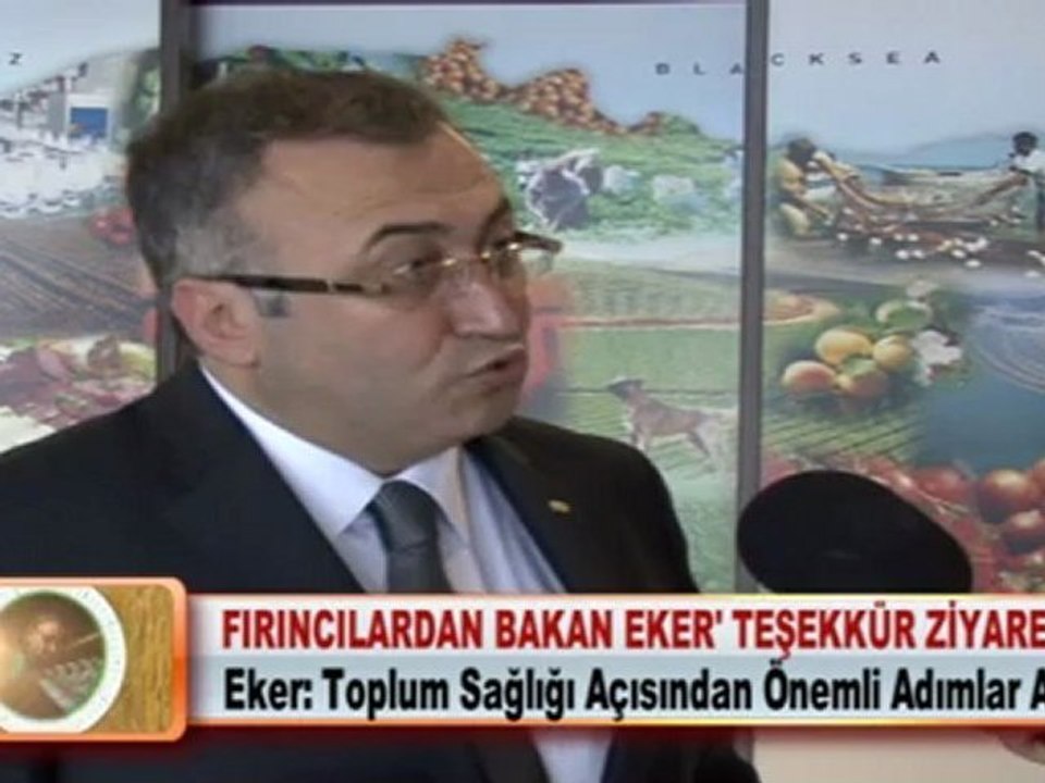 FIRINCILARDAN BAKAN EKER’E TEŞEKKÜR ZİYARETİ