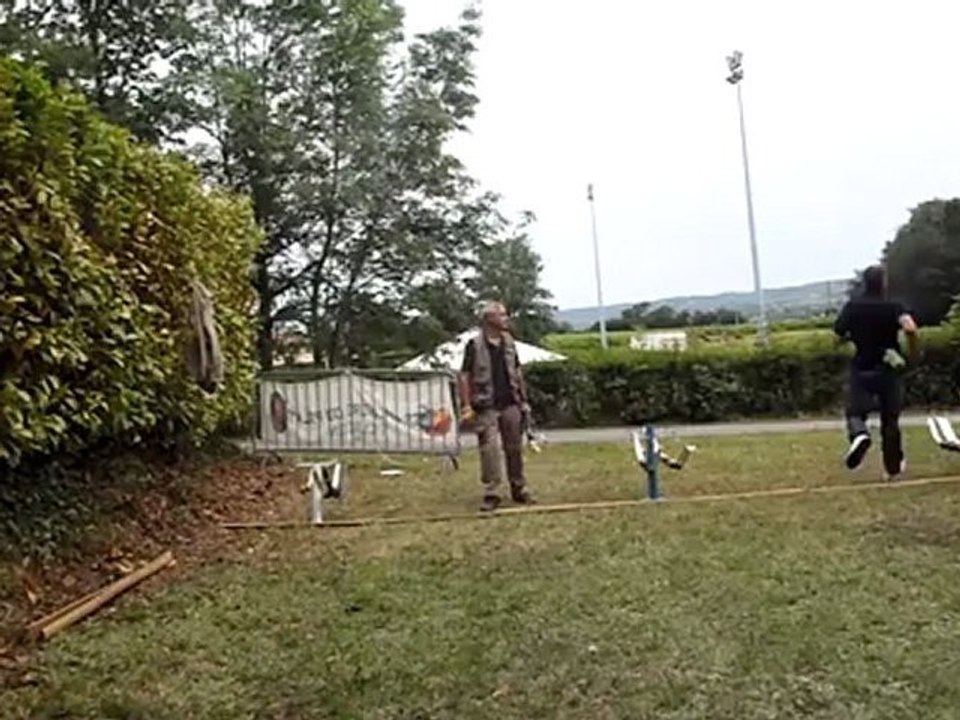 Tir à l'arc vu d'en face !
