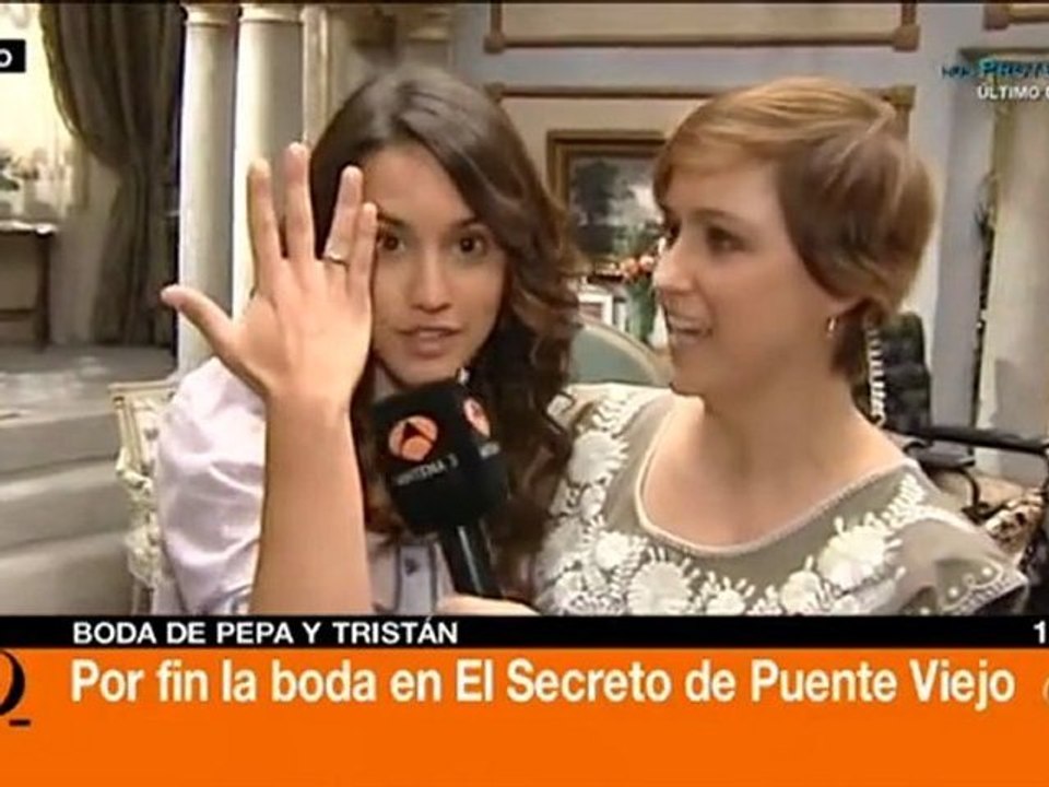 Megan Montaner y Maria Bouzas en Espejo público