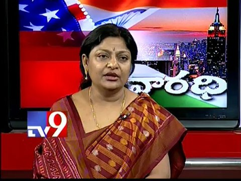 USA - Varadhi Congress leader Padmaja Reddy on by-elections with NRIs - Part 2