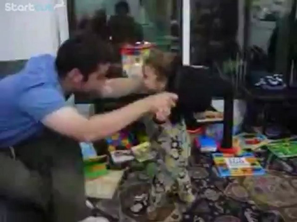 Akiva Being a Monkey