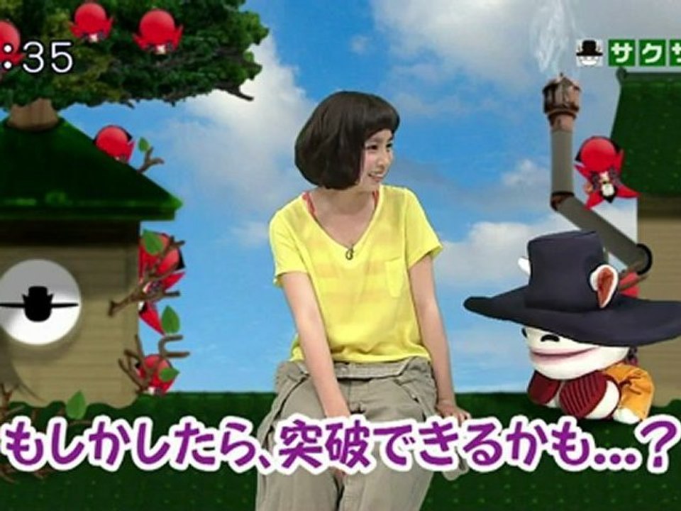 sakusaku 120613 1 目の前に壁があろうがぶつかっていくぞっ！、の巻