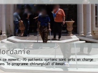 Jordanie : Patients syriens à l’hôpital d’Amman
