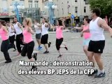 Marmande : démonstration des élèves BP JEPS