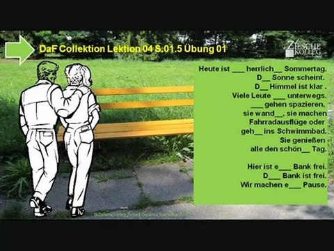 Daf Collektion Kap.01 Lektion 04 Wetter Übung 01