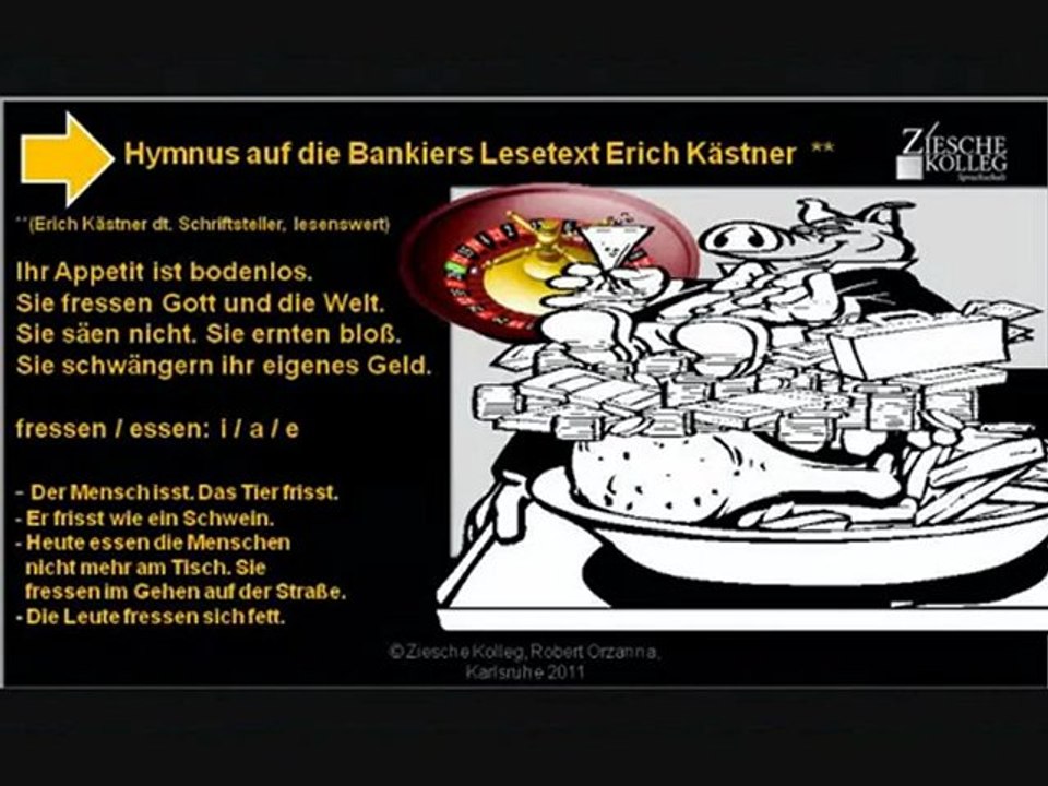 A2-B2 Hymnus auf die Bankiers nach E. Kästner Lesetext S.03