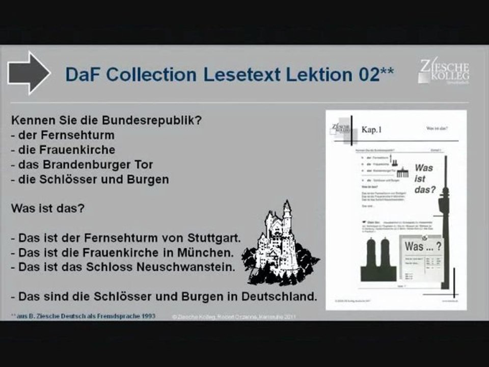 Daf Collection Lesetext Kapitel 01 Lektion 02 Was ist das?