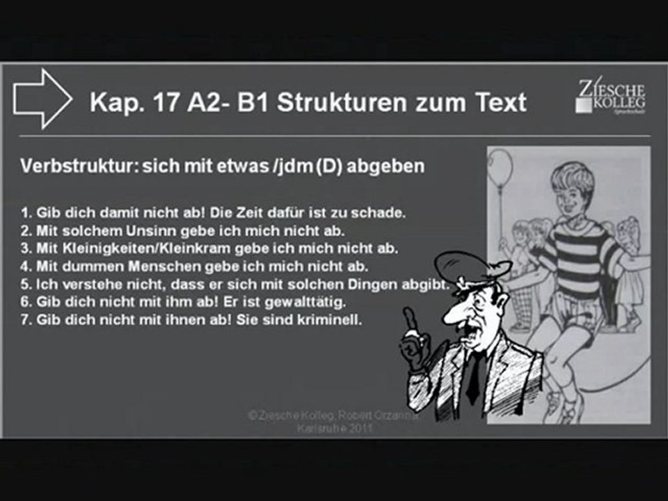 A2-B1 Kinder toben sich abgeben mit + D
