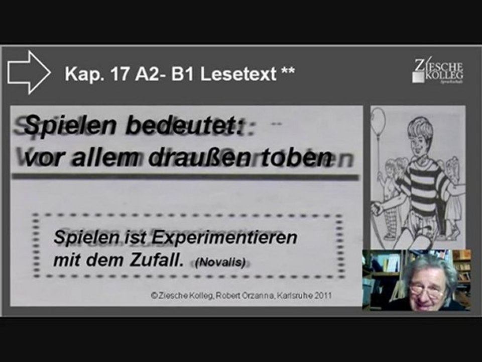 Kap. 17 Thema Kinder Zitat Novalis Textproduktion