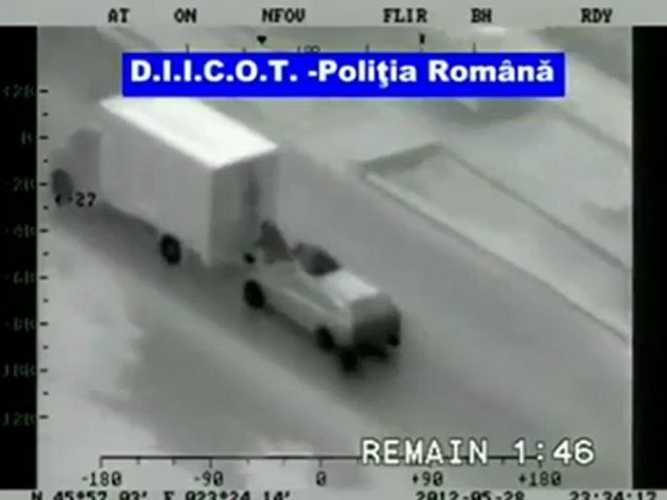 Romanian gang attempt truck robbery