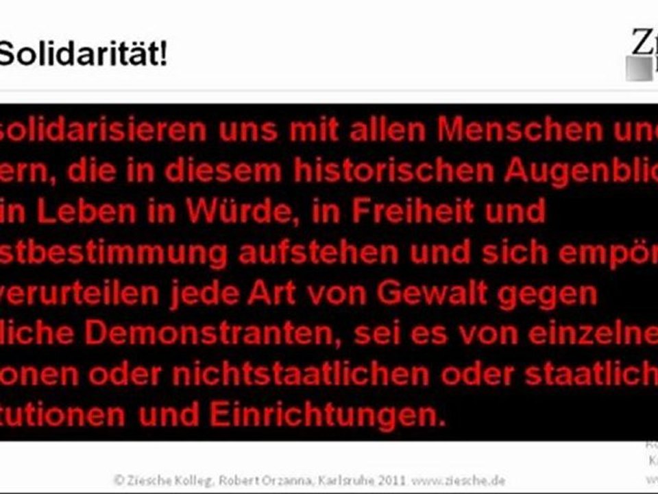 Solidarität Lesetext A2
