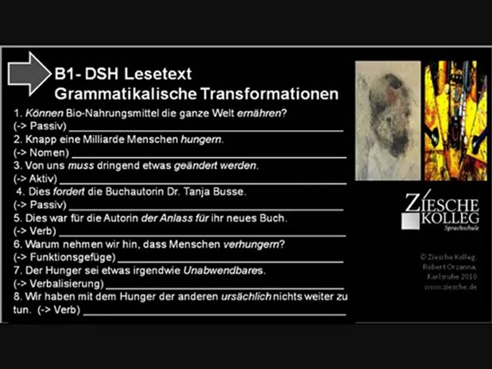 B1-DSH-Vorbereitung Hunger Gram.Transformationen S.03