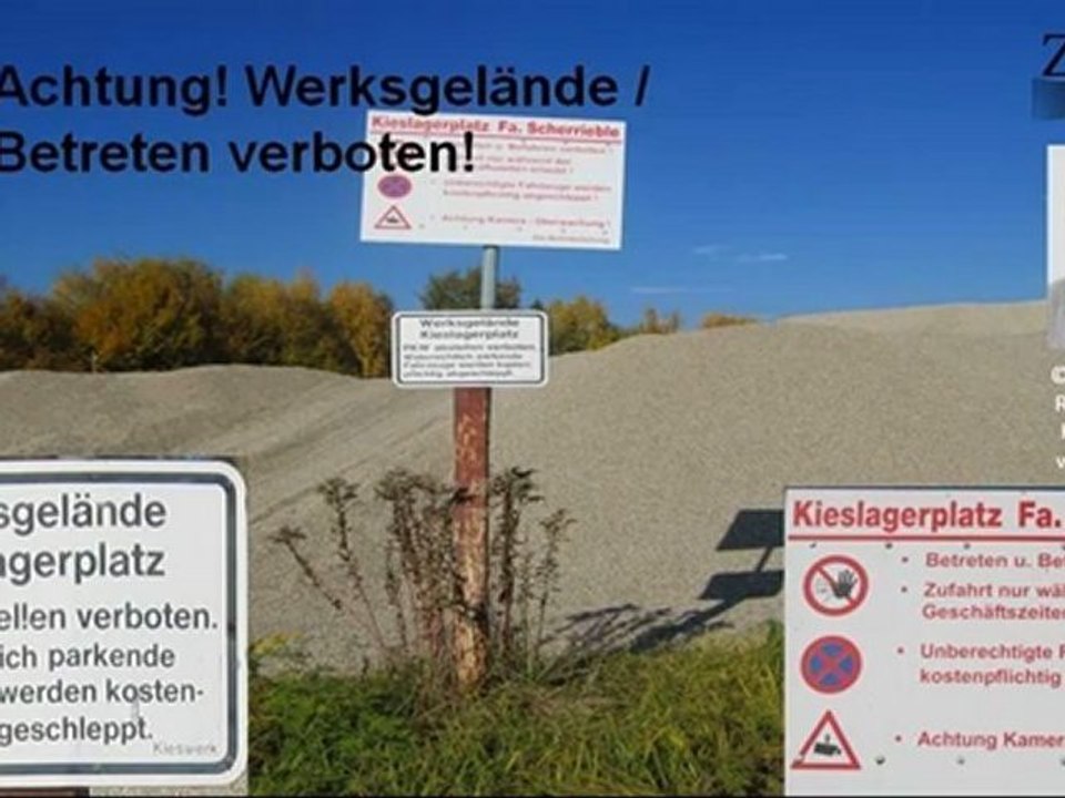 A1-2 lese- und hörtext werksgelände achtung! betreten verboten!