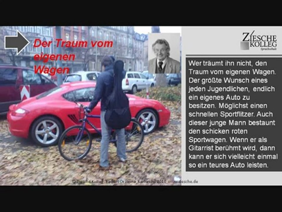 A1-A2 Lesetext Der Traum vom eigenen Auto