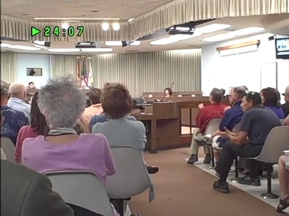 Tuesday, June 12, 2012 City Council Meeting To Pass The Amendment to the Constitution Which States That Corporations Do Not Have The Same Freedoms As Individual Civilians. Tucson, United States of America