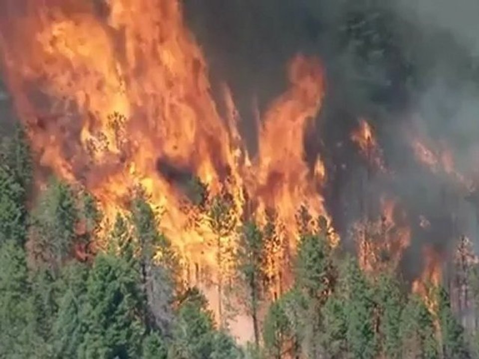 Enormes feux de forêt dans l'ouest des Etats-Unis