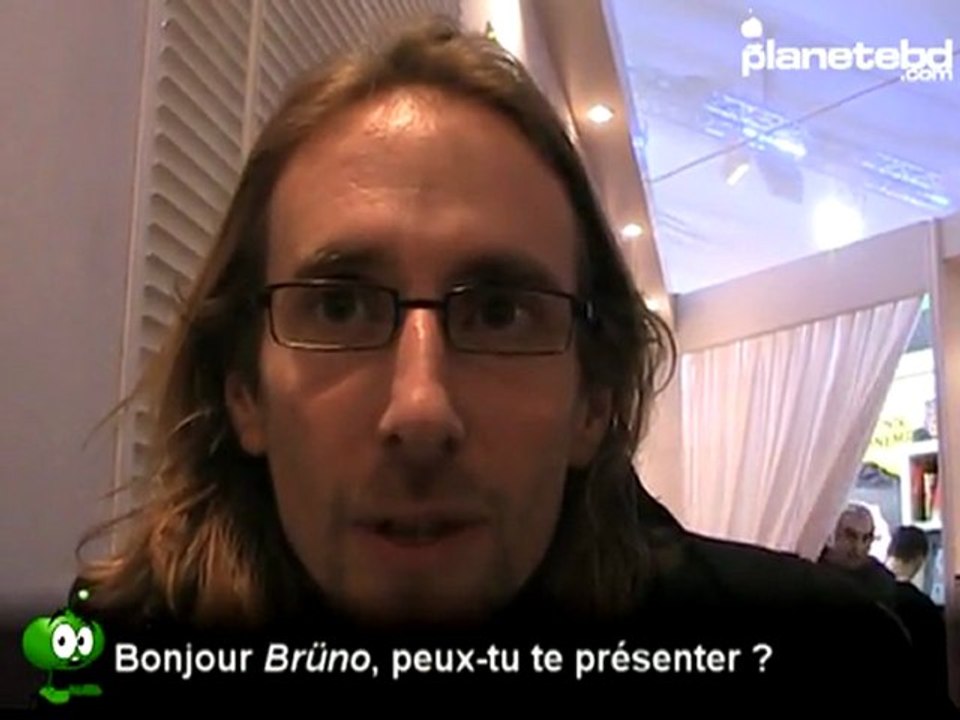 Brüno en interview pour PlaneteBD.com