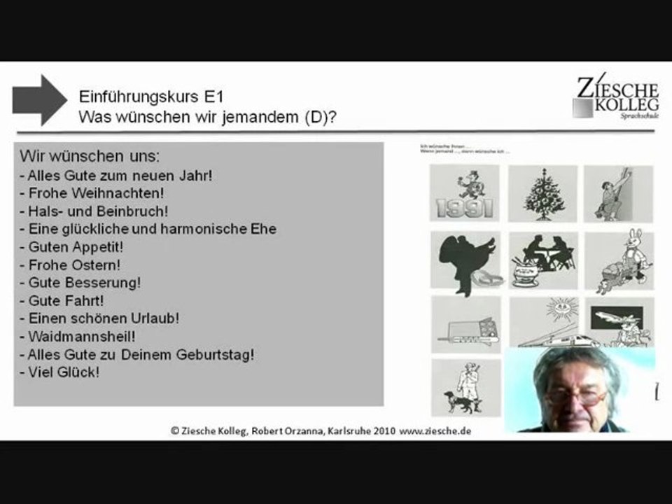 E 1 Einführungskurs Basics Was wünschen wir?