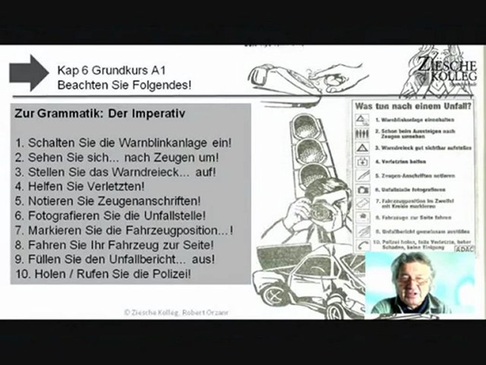 A1 Kap06 Was tun nach einem Unfall