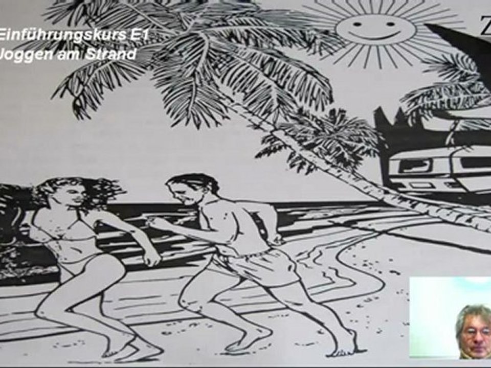 E1-A1 Hörtext Joggen am Strand