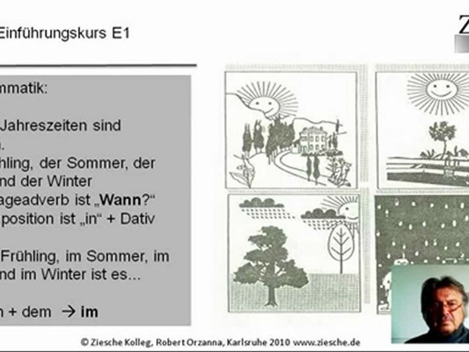 E 1 Einführungskurs 4 Jahreszeiten